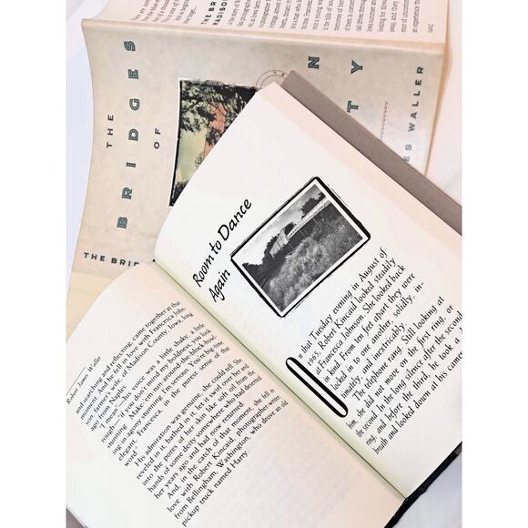 The Bridges of Madison County by Robert J. Waller (1992 First Edition HC in DJ) - Picture 9 of 13